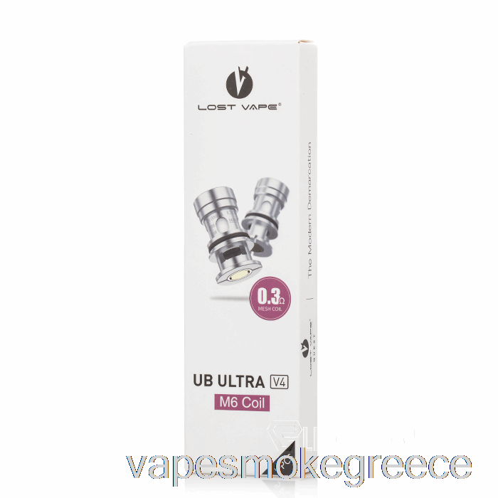 Vape Greece χαμένα πηνία αντικατάστασης Vape Ultra Boost [v4] πηνία 0,3ohm M6